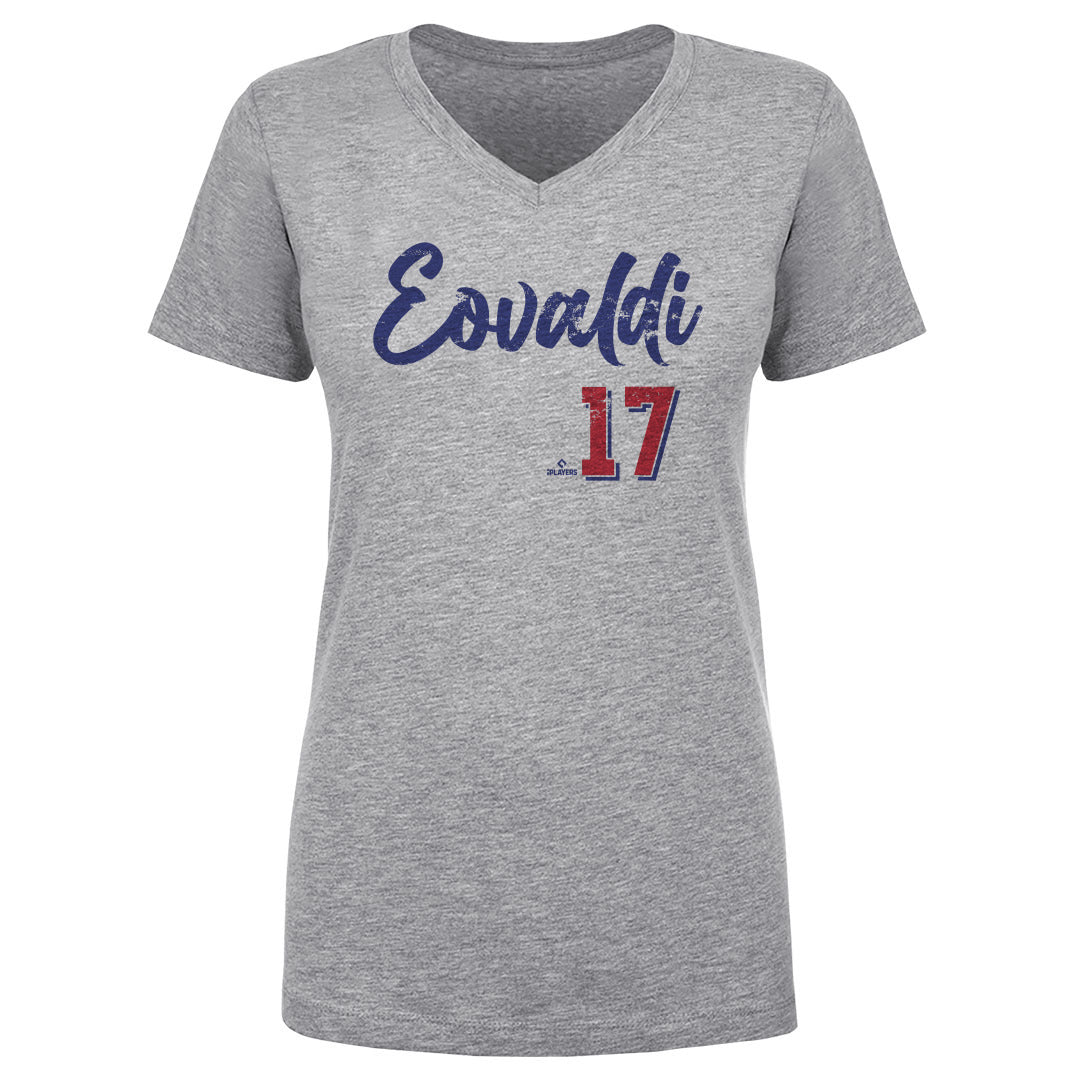 Nathan Eovaldi Women's V-Neck T-Shirt | 500 LEVEL
