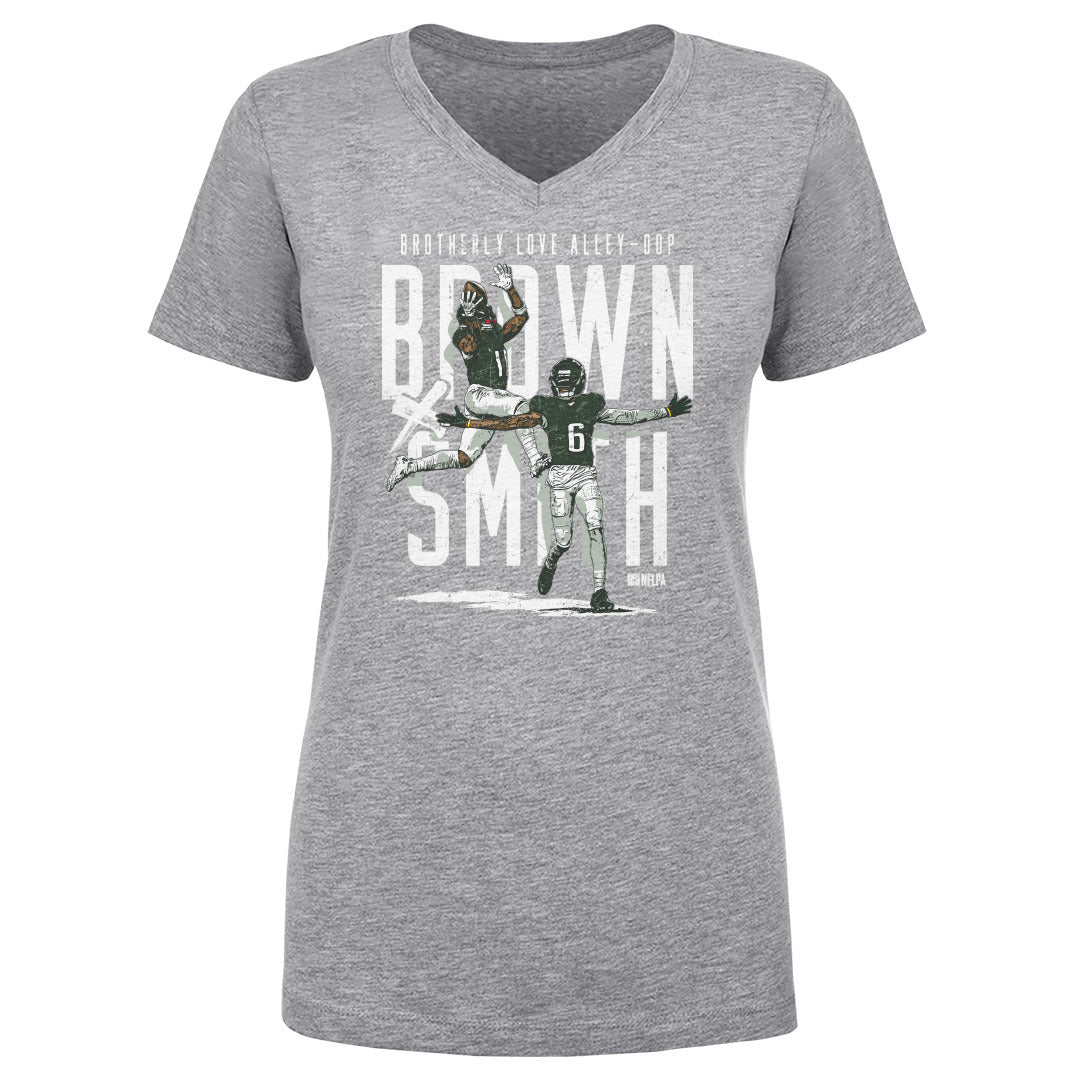 DeVonta Smith Women's V-Neck T-Shirt | 500 LEVEL