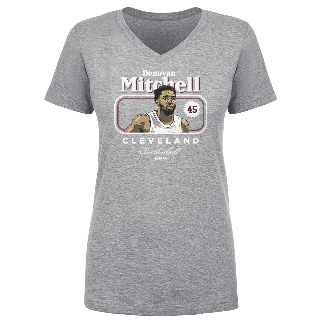 Donovan Mitchell Women's V-Neck T-Shirt | 500 LEVEL