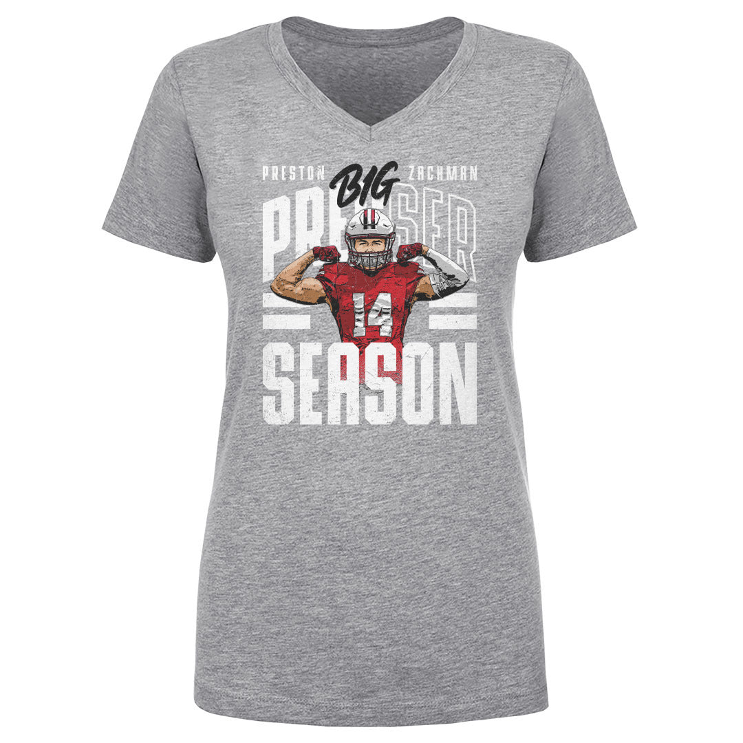 Preston Zachman Women's V-Neck T-Shirt | 500 LEVEL