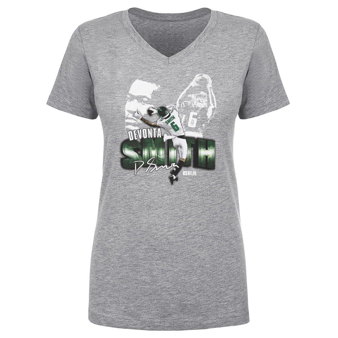 DeVonta Smith Women's V-Neck T-Shirt | 500 LEVEL