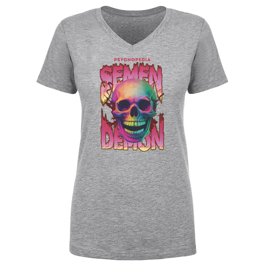 Psychopedia Women's V-Neck T-Shirt | 500 LEVEL