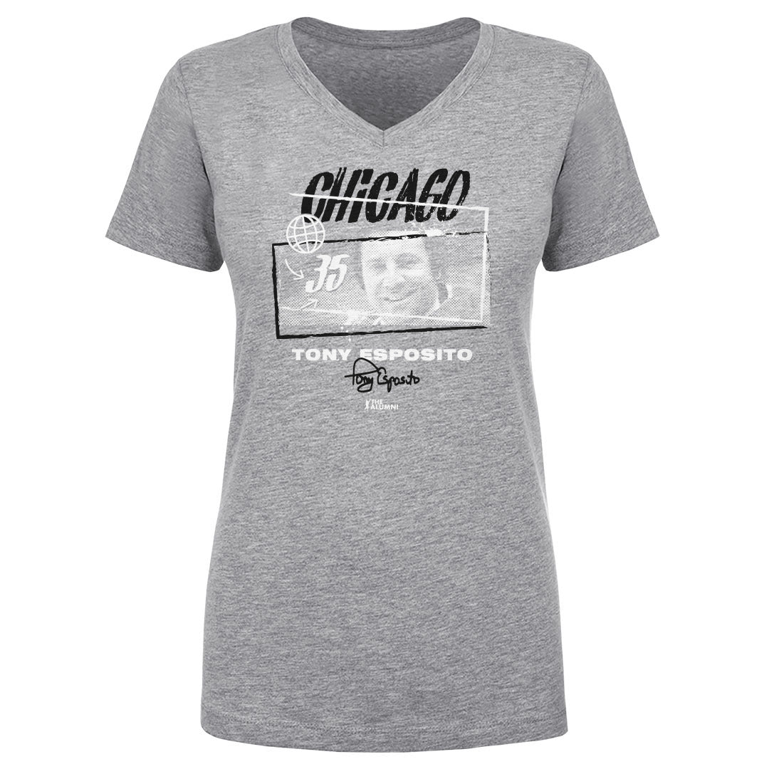 Tony Esposito Women's V-Neck T-Shirt | 500 LEVEL