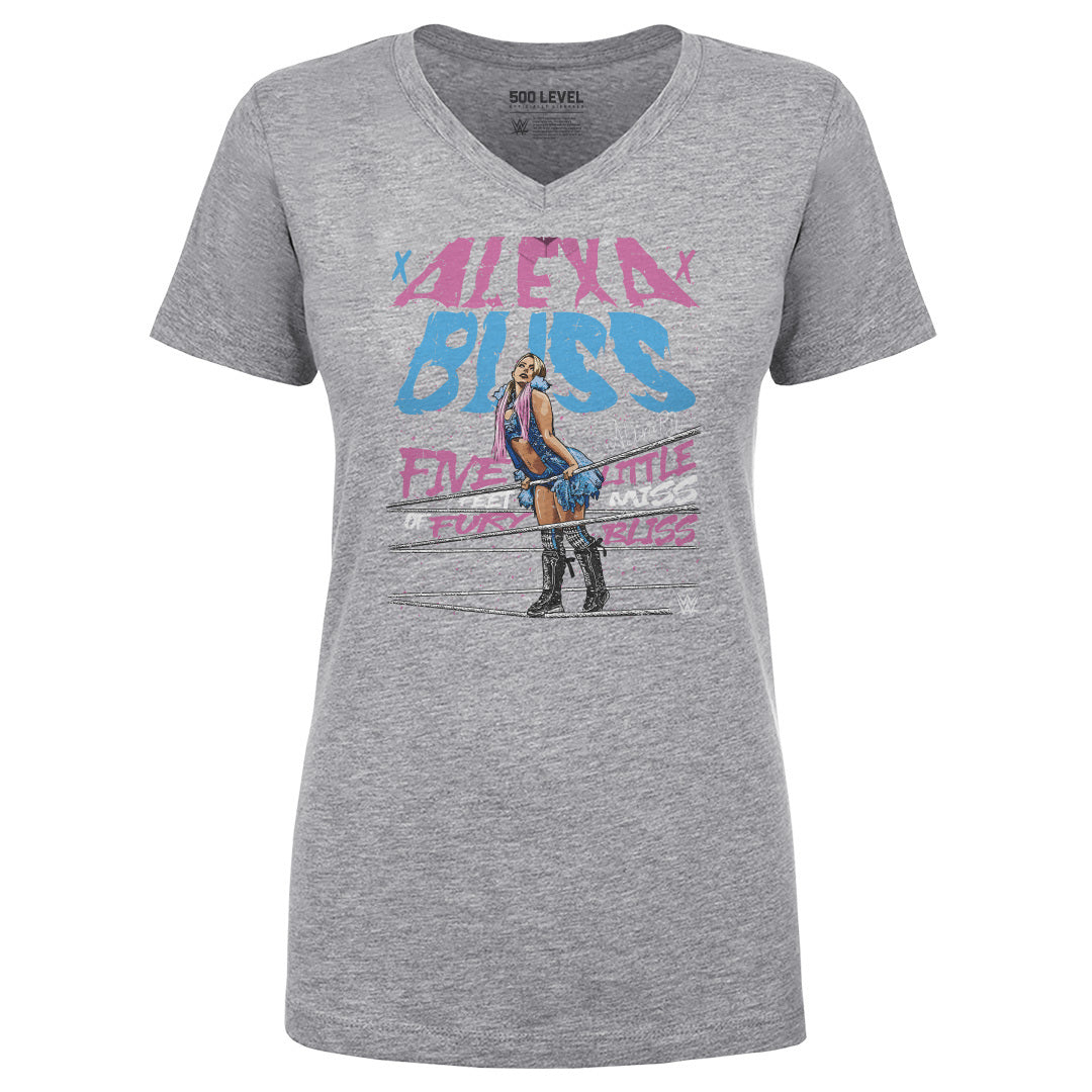 Alexa Bliss Women's V-Neck T-Shirt | 500 LEVEL