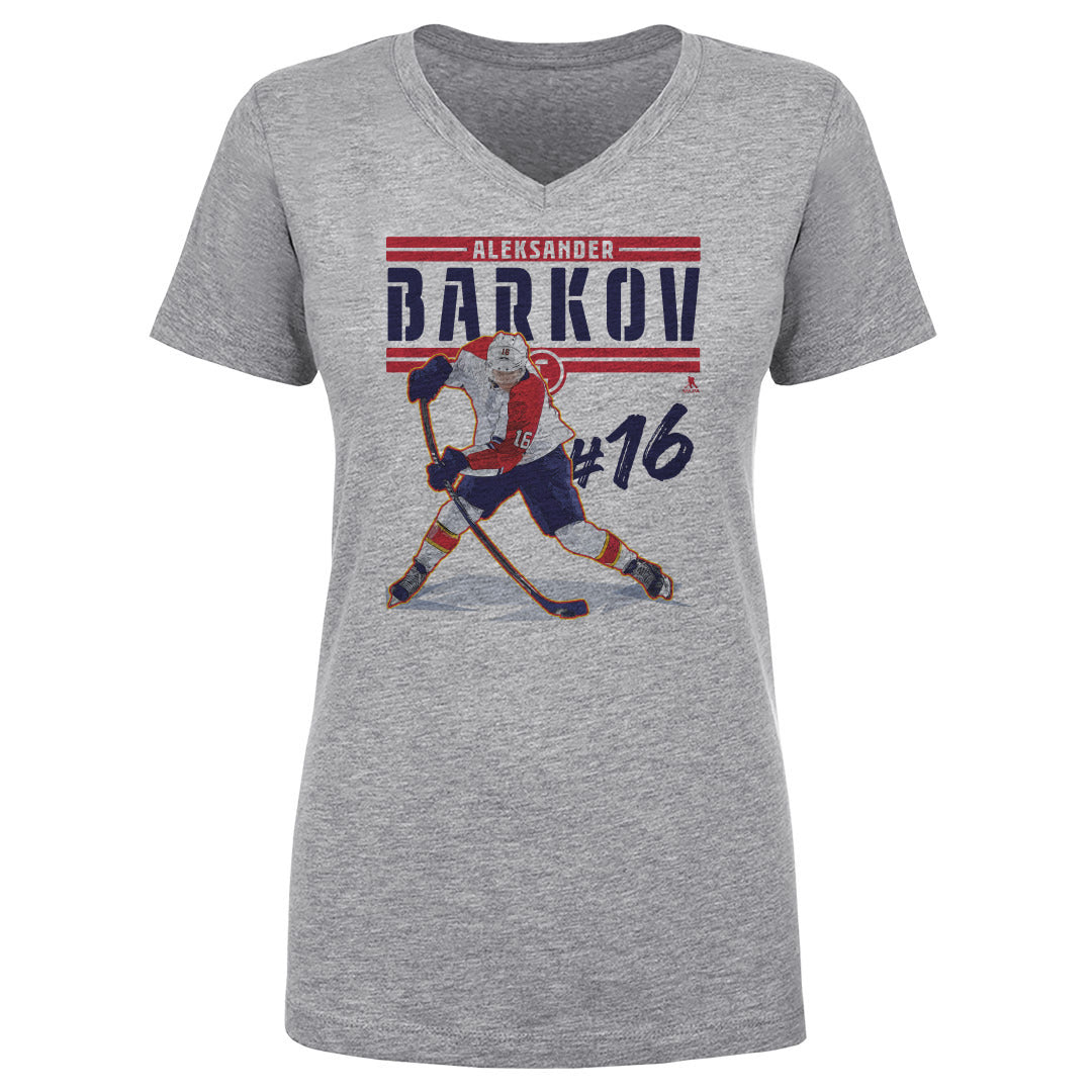 Aleksander Barkov Women's V-Neck T-Shirt | 500 LEVEL