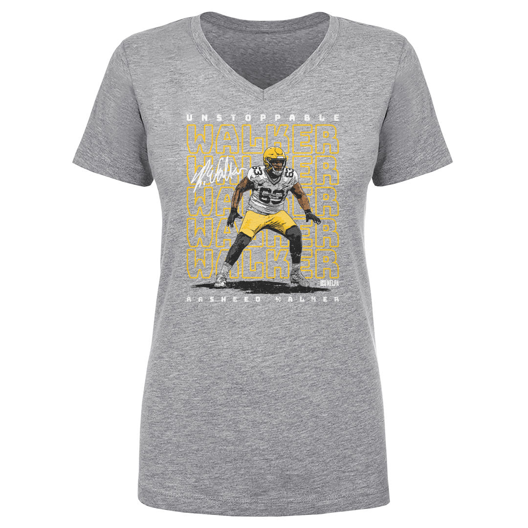 Rasheed Walker Women's V-Neck T-Shirt | 500 LEVEL