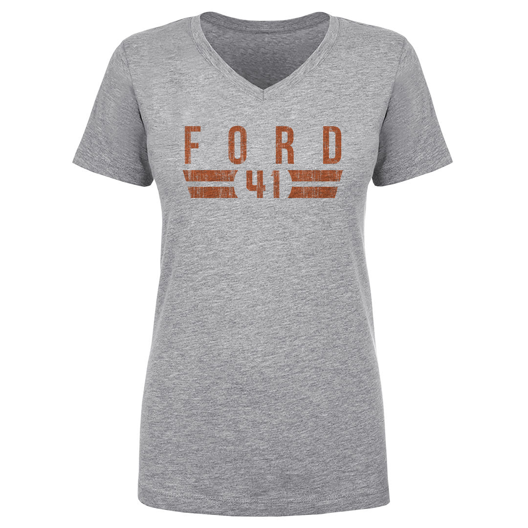 Jaylan Ford Women's V-Neck T-Shirt | 500 LEVEL