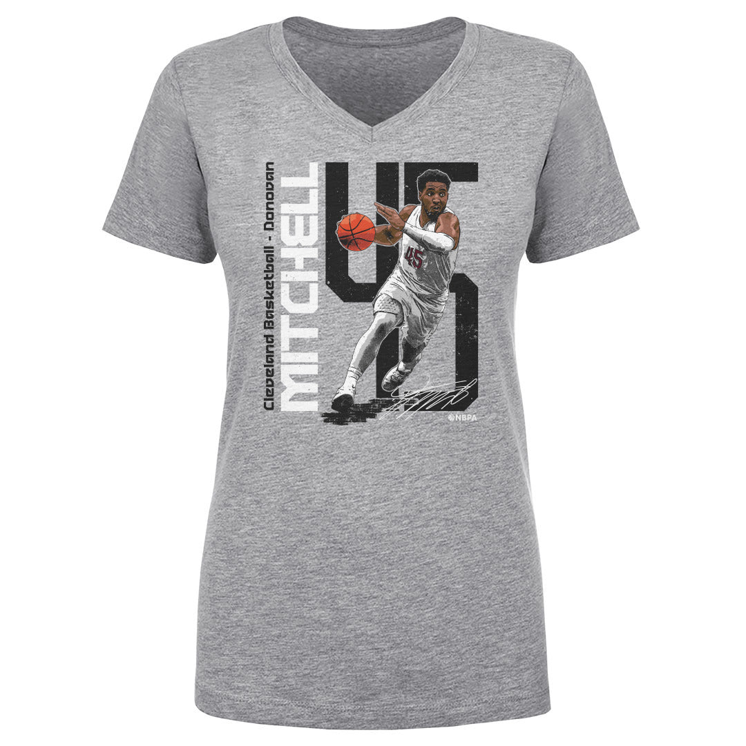 Donovan Mitchell Women's V-Neck T-Shirt | 500 LEVEL