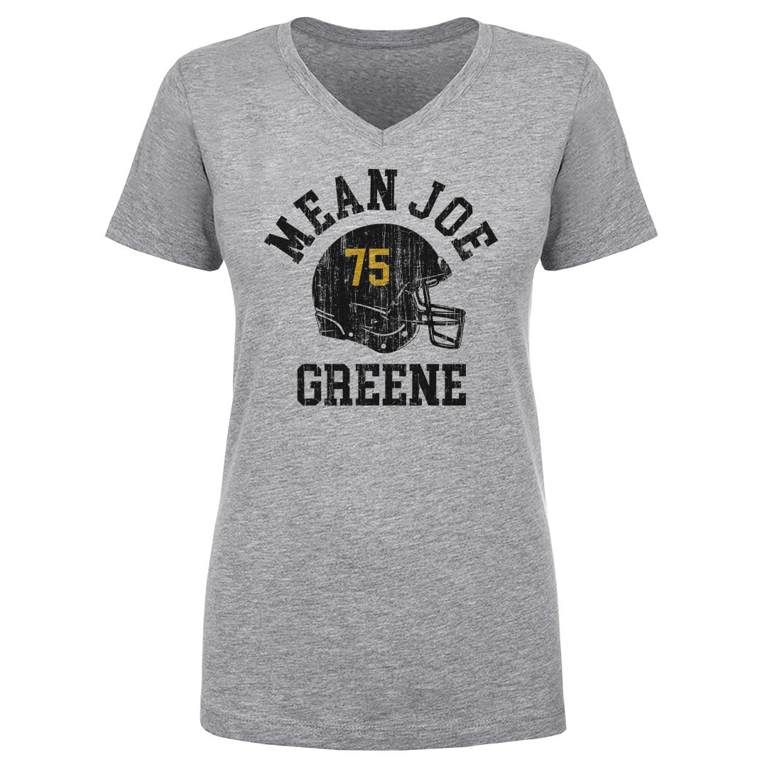 Mean Joe Greene Women's V-Neck T-Shirt | 500 LEVEL