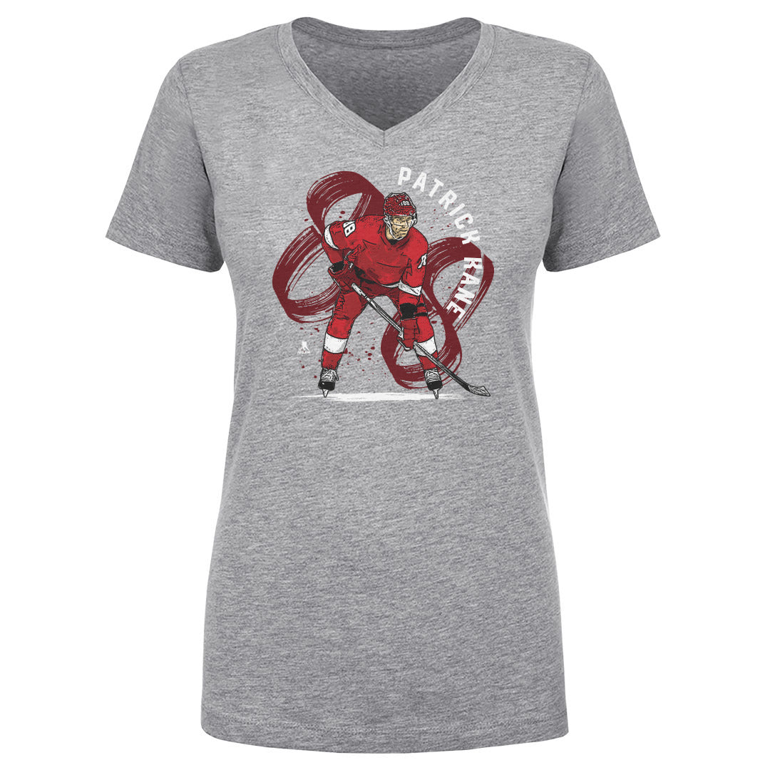 Patrick Kane Women's V-Neck T-Shirt | 500 LEVEL