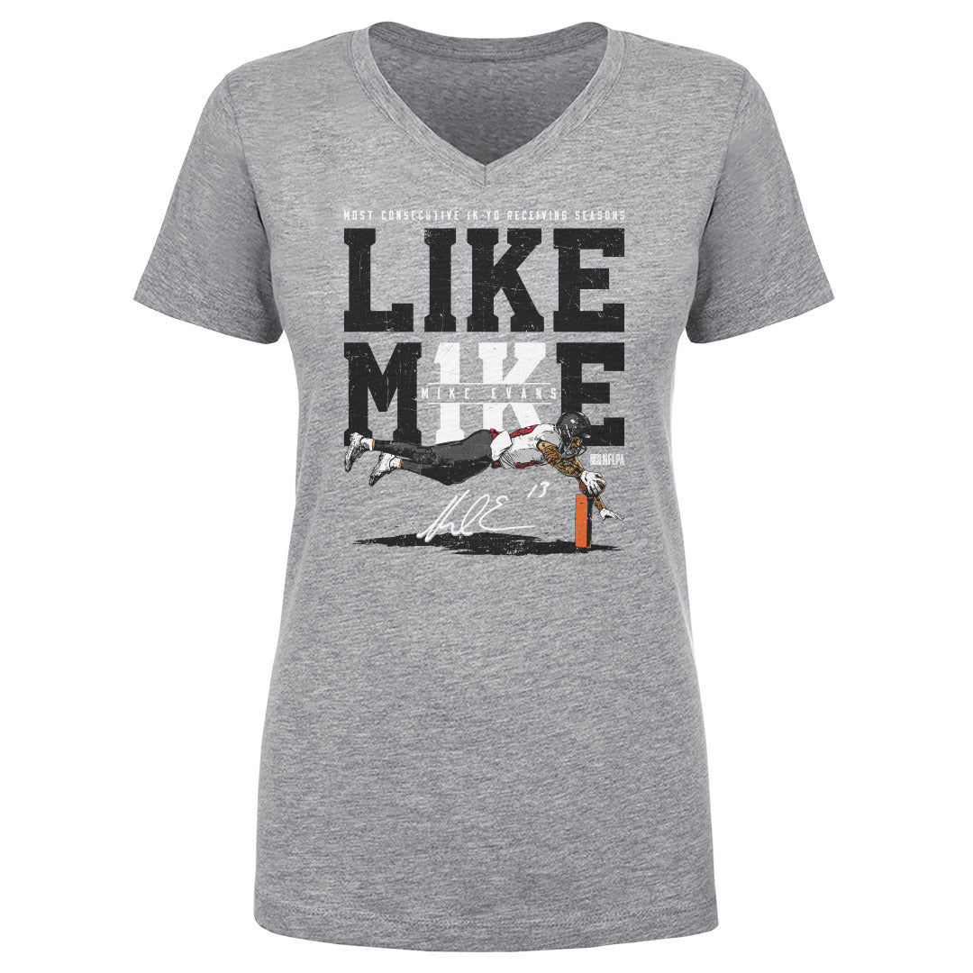 Mike Evans Women's V-Neck T-Shirt | 500 LEVEL