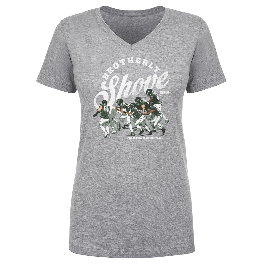Jalen Hurts Women's V-Neck T-Shirt | 500 LEVEL