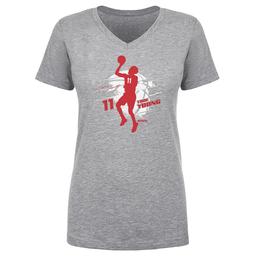 Trae Young Women's V-Neck T-Shirt | 500 LEVEL