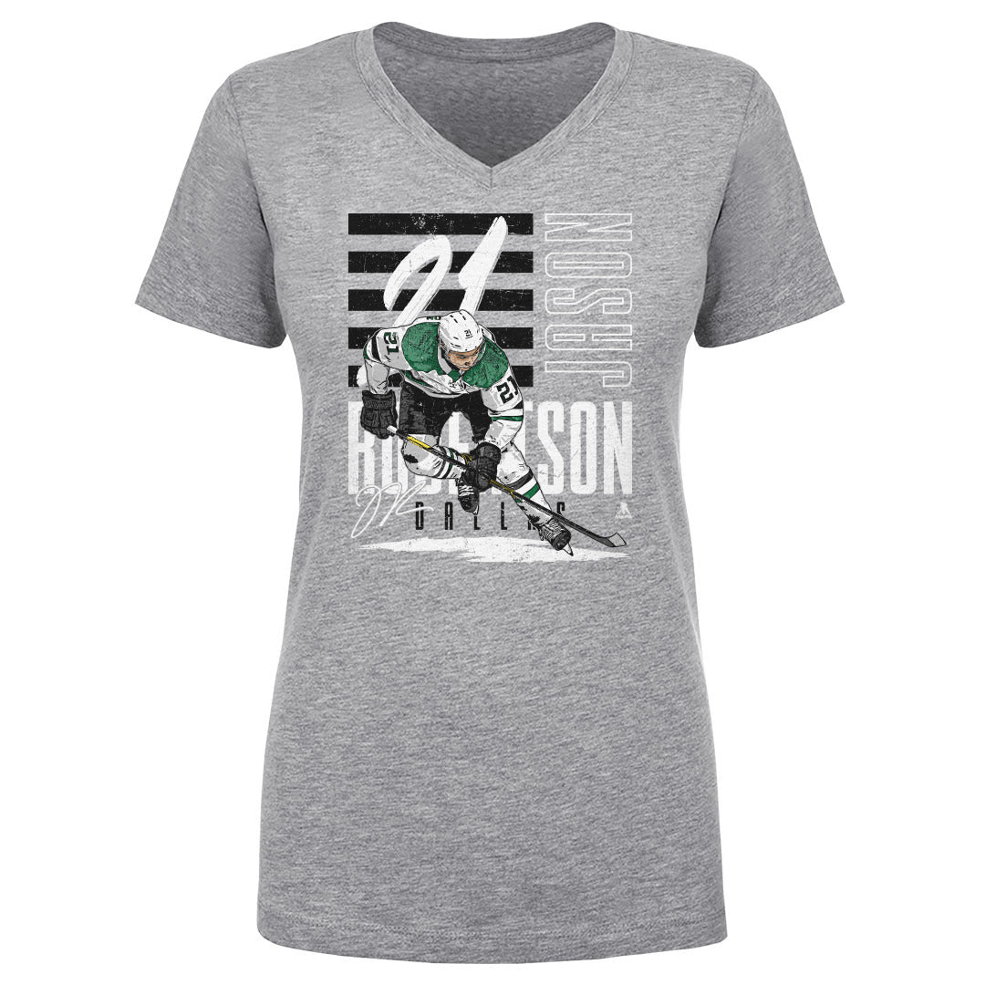 Jason Robertson Women's V-Neck T-Shirt | 500 LEVEL