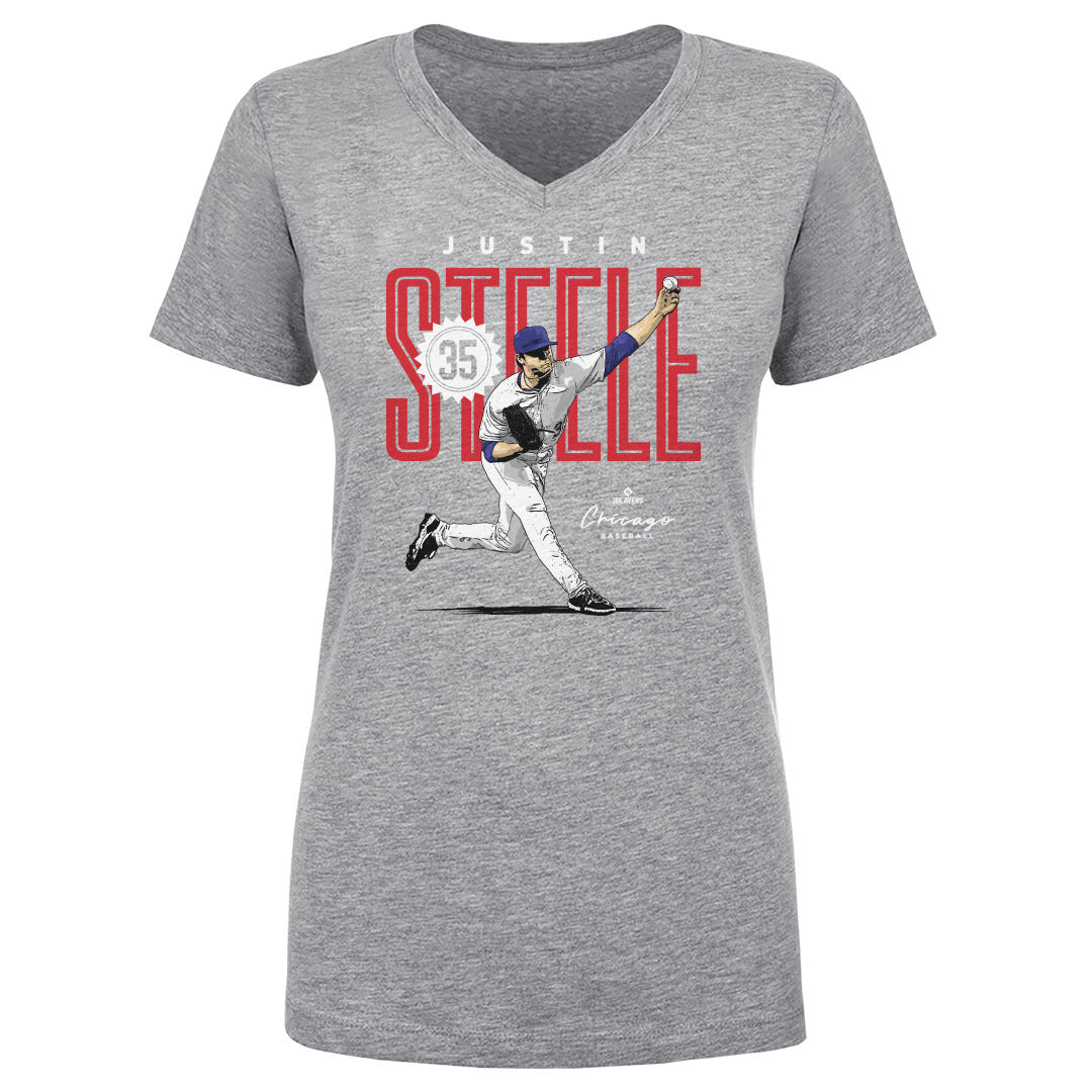Justin Steele Women's V-Neck T-Shirt | 500 LEVEL