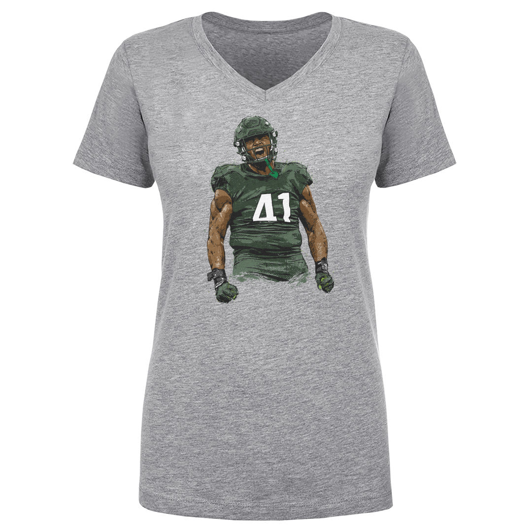 Derrick Harmon Women's V-Neck T-Shirt | 500 LEVEL