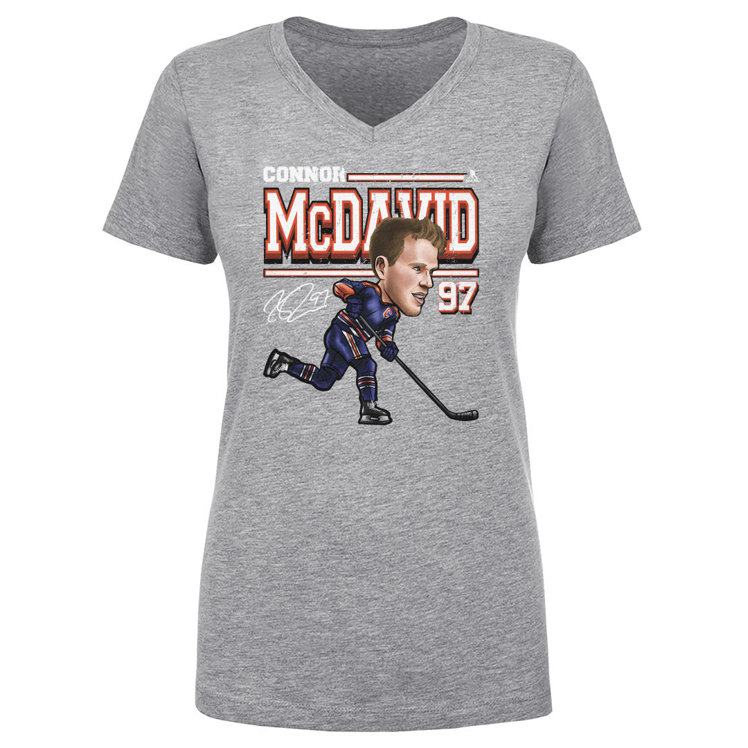Connor McDavid Women's V-Neck T-Shirt | 500 LEVEL