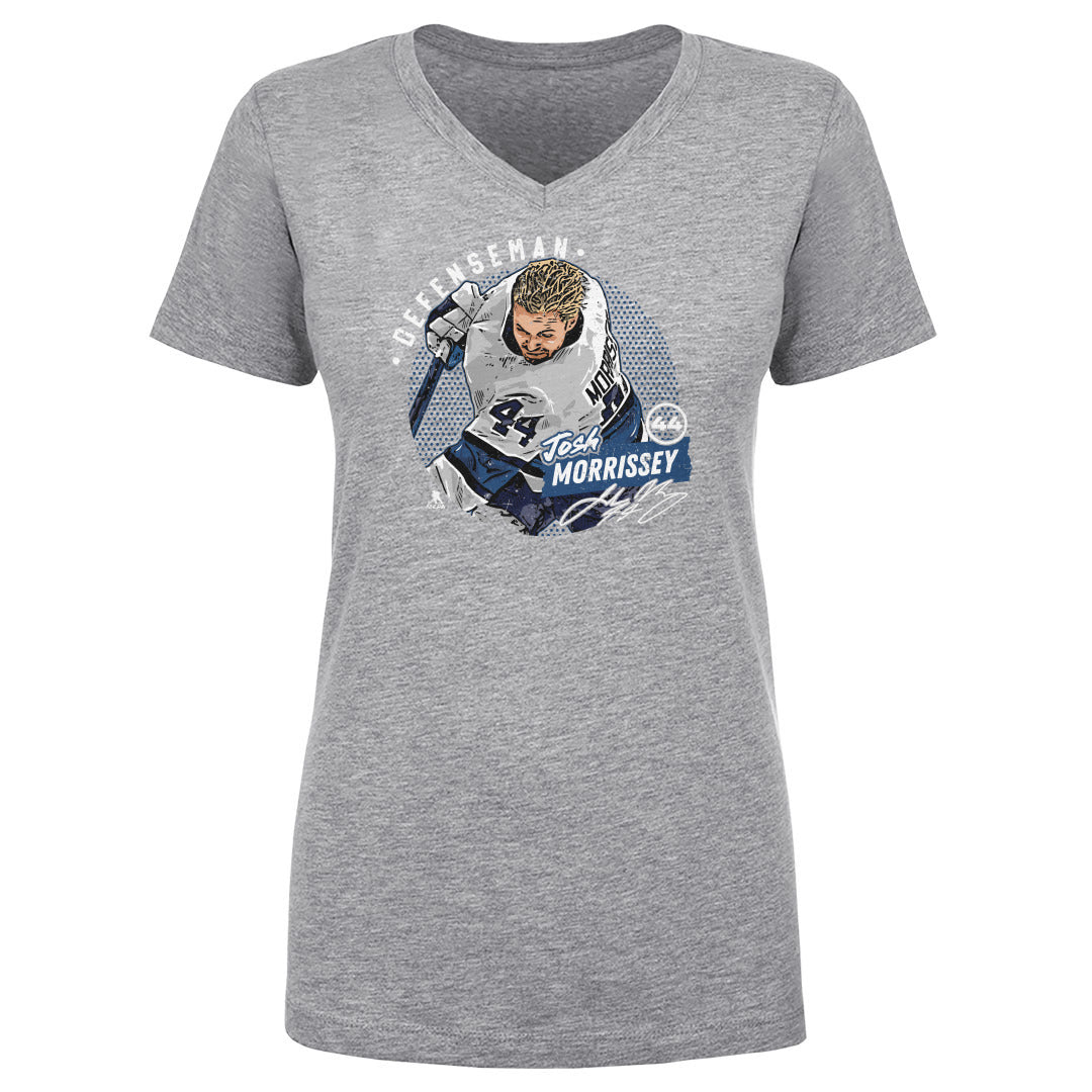 Josh Morrissey Women's V-Neck T-Shirt | 500 LEVEL