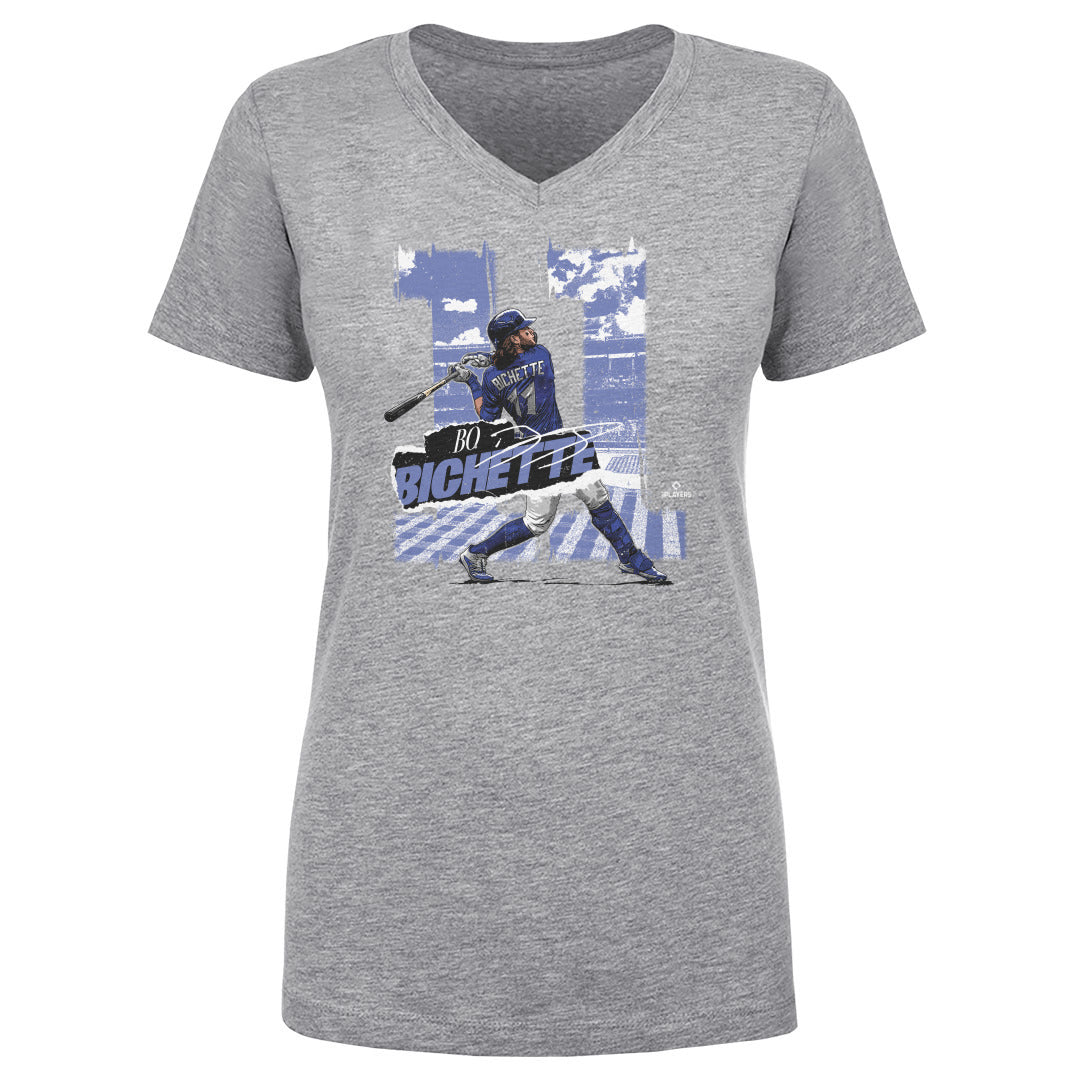 Bo Bichette Women's V-Neck T-Shirt | 500 LEVEL