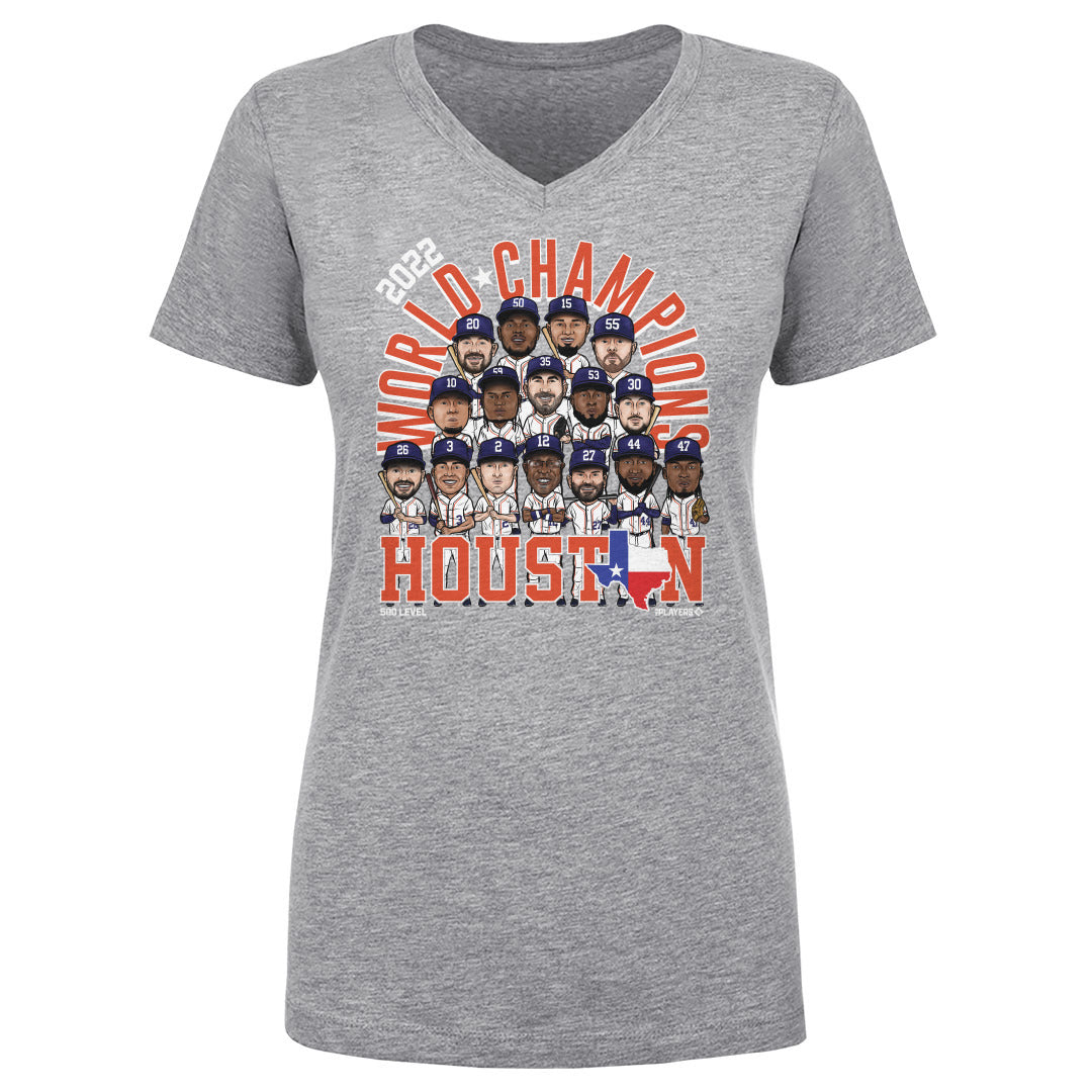 Houston Women's V-Neck T-Shirt | 500 LEVEL