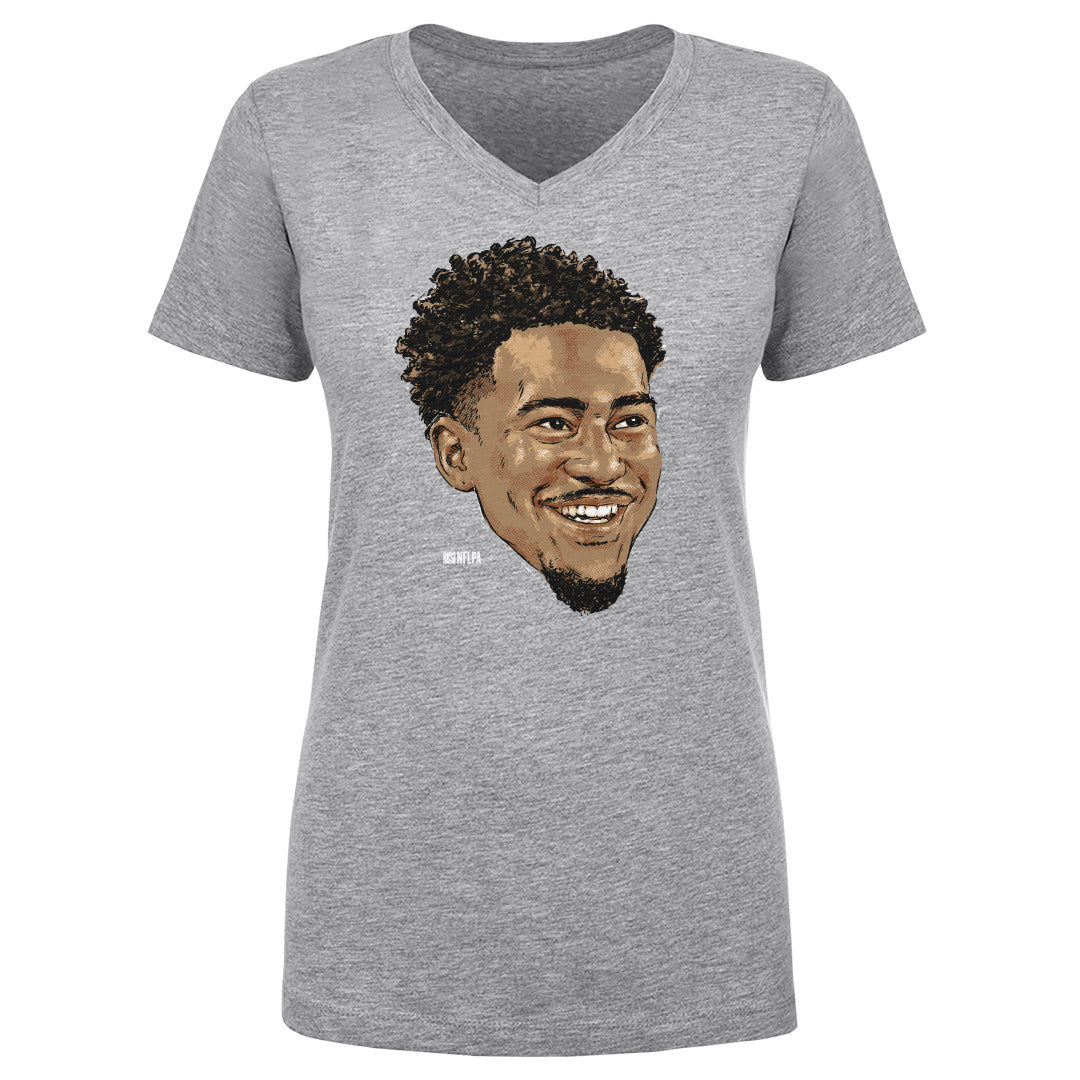 Bryce Young Women's V-Neck T-Shirt | 500 LEVEL