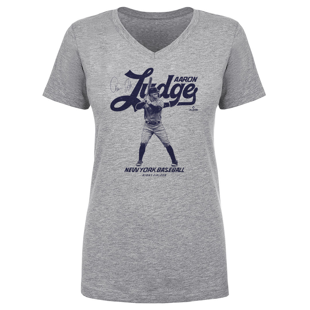 Aaron Judge Women's V-Neck T-Shirt | 500 LEVEL