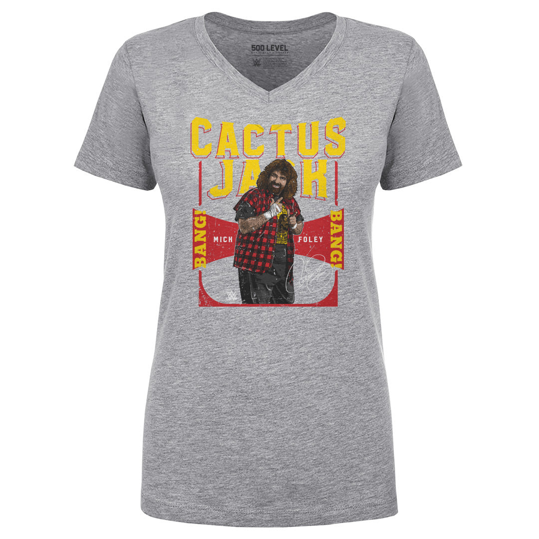 Cactus Jack Women's V-Neck T-Shirt | 500 LEVEL