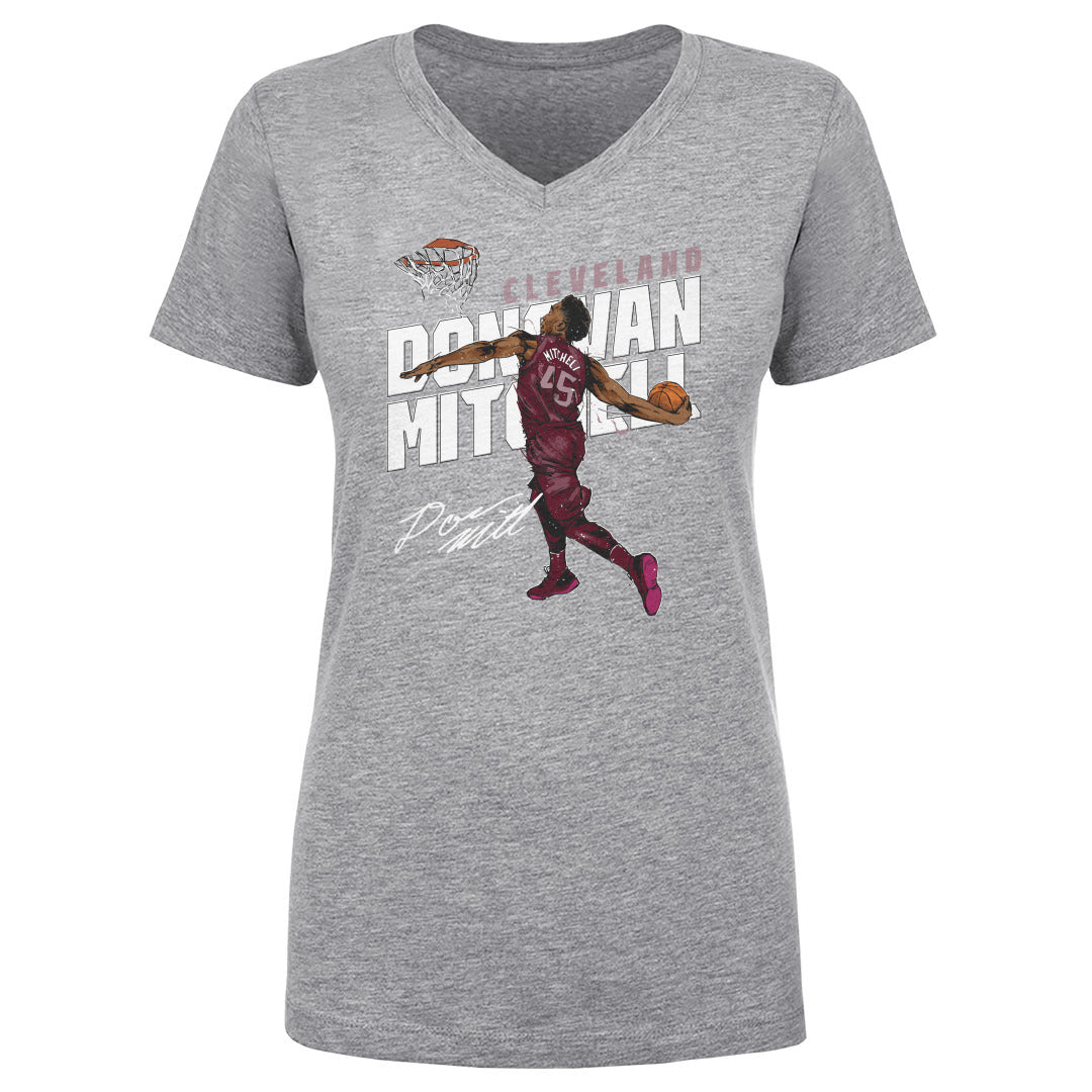 Donovan Mitchell Women's V-Neck T-Shirt | 500 LEVEL