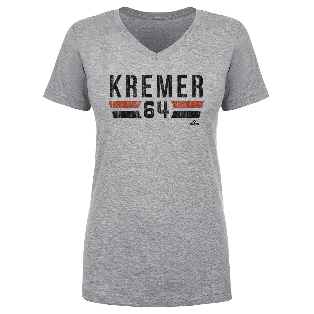 Dean Kremer Women's V-Neck T-Shirt | 500 LEVEL