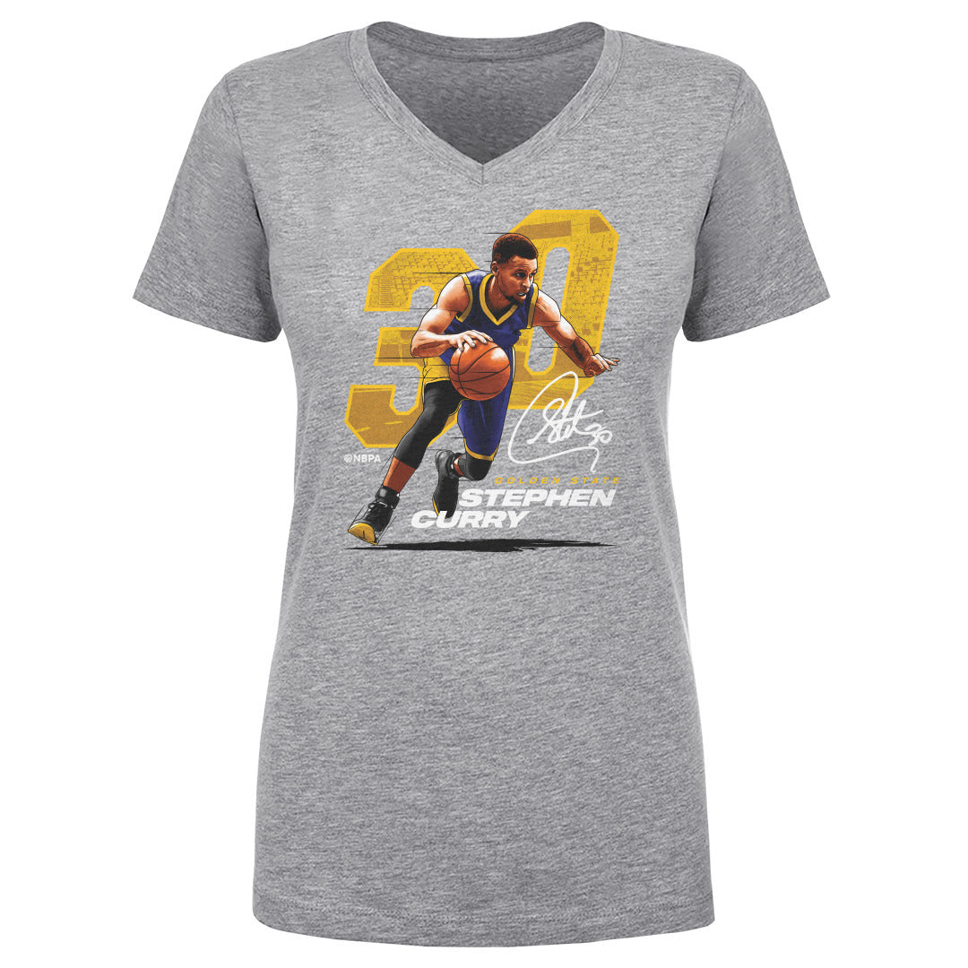 Steph Curry Women's V-Neck T-Shirt | 500 LEVEL