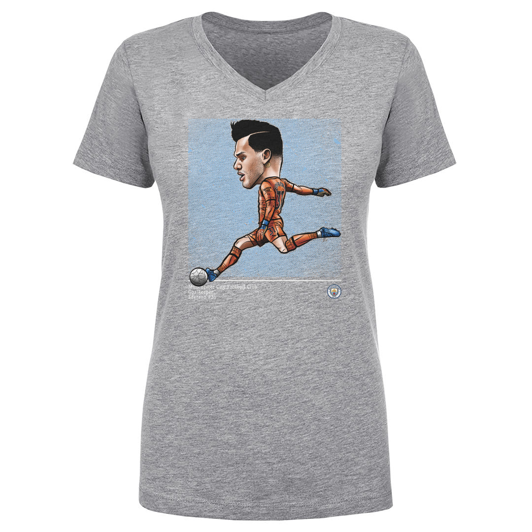 Ederson Women's V-Neck T-Shirt | 500 LEVEL