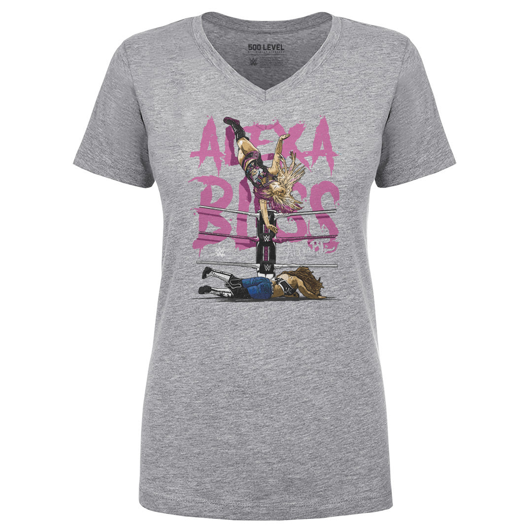 Alexa Bliss Women's V-Neck T-Shirt | 500 LEVEL
