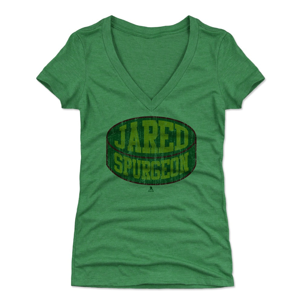 Jared Spurgeon Women's V-Neck T-Shirt | 500 LEVEL