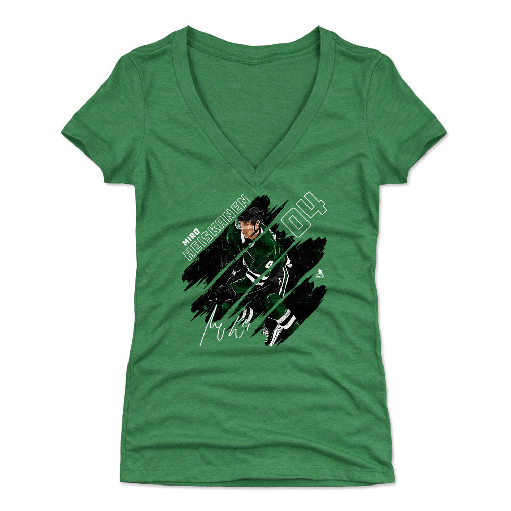 Miro Heiskanen Women's V-Neck T-Shirt | 500 LEVEL