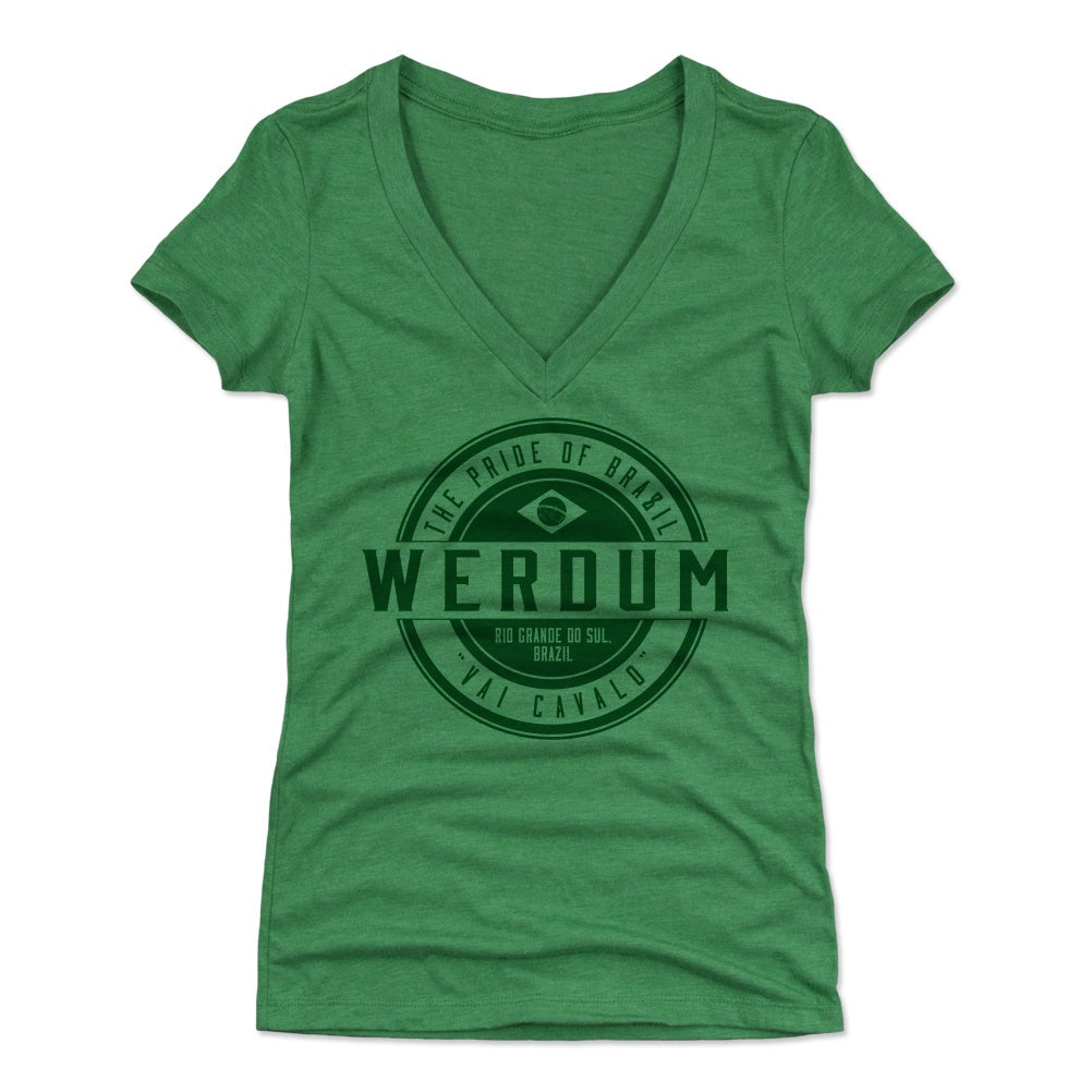 Fabricio Werdum Women's V-Neck T-Shirt | 500 LEVEL