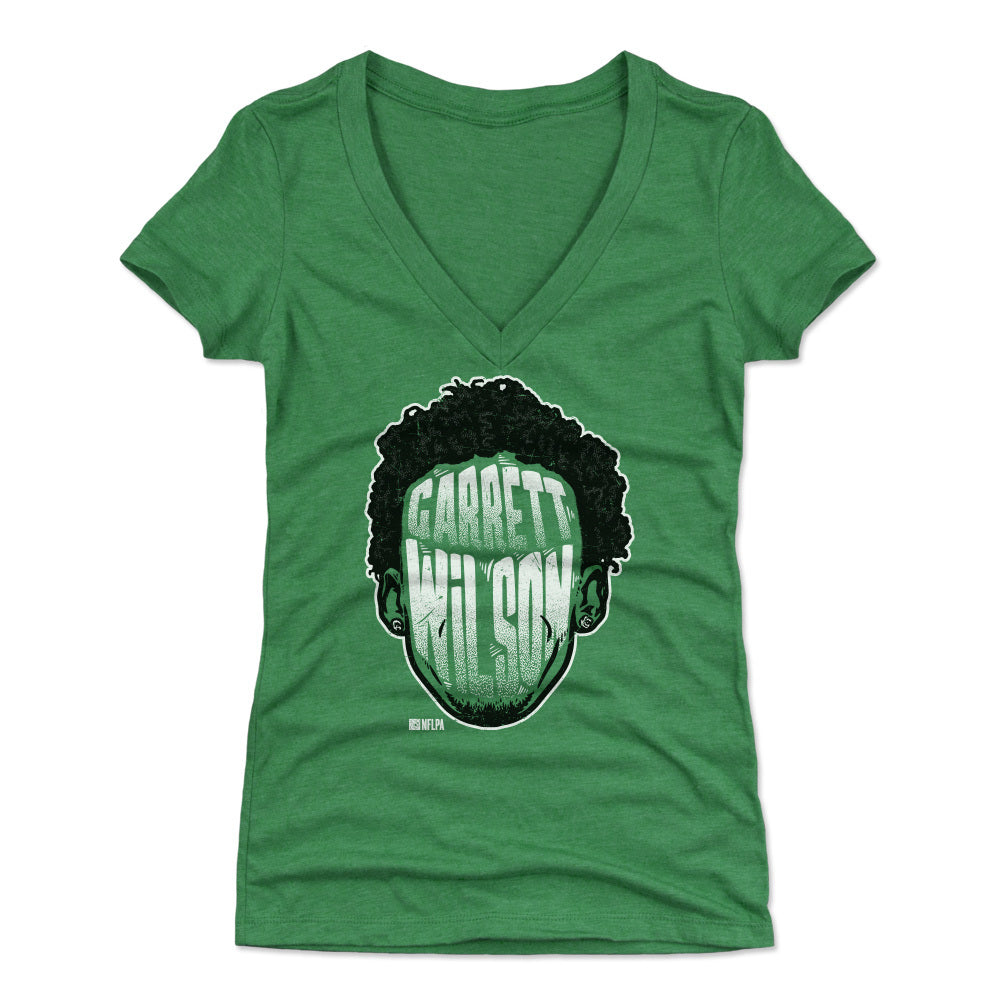 Garrett Wilson Women's V-Neck T-Shirt | 500 LEVEL