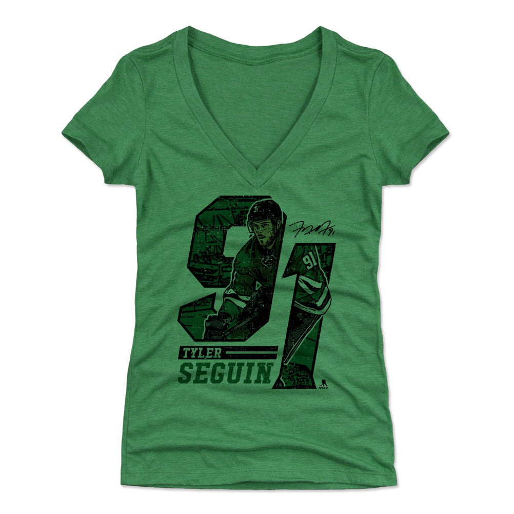 Tyler Seguin Women's V-Neck T-Shirt | 500 LEVEL