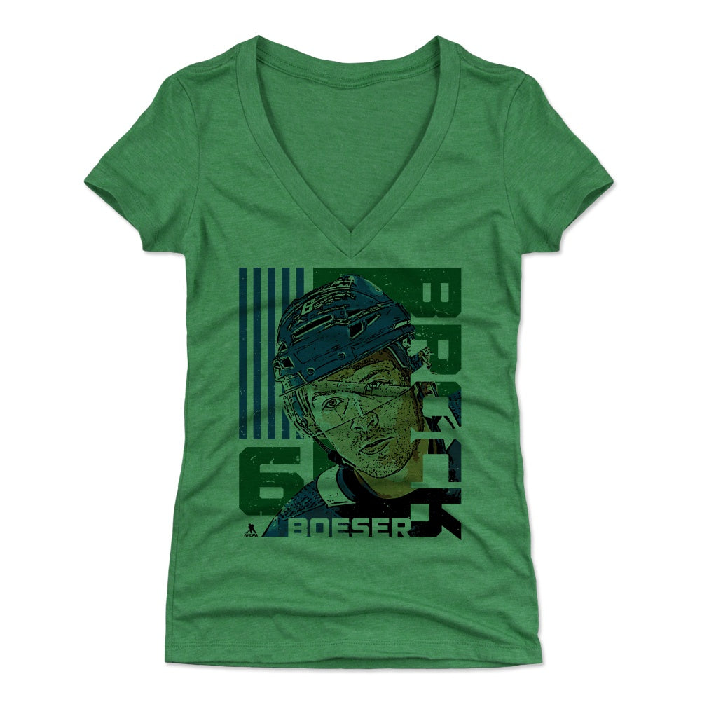 Brock Boeser Women's V-Neck T-Shirt | 500 LEVEL