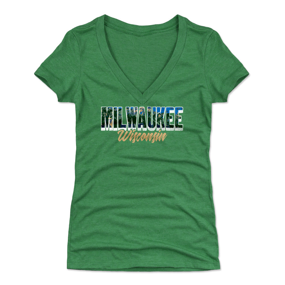 Milwaukee Women's V-Neck T-Shirt | 500 LEVEL