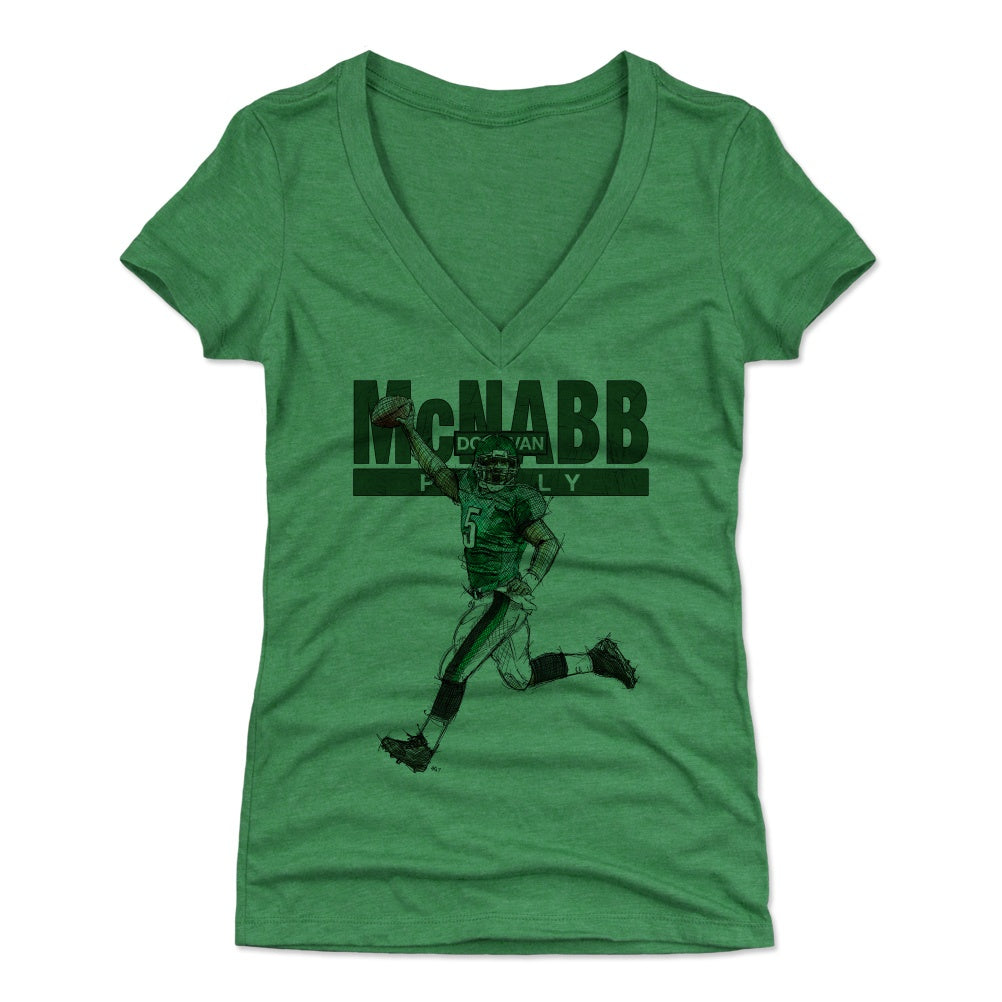 Donovan McNabb Women's V-Neck T-Shirt | 500 LEVEL