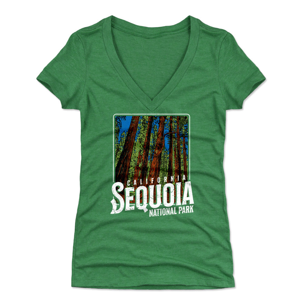 Sequoia National Park Women's V-Neck T-Shirt | 500 LEVEL