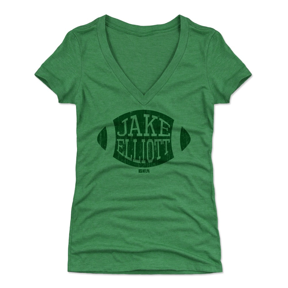Jake Elliott Women's V-Neck T-Shirt | 500 LEVEL