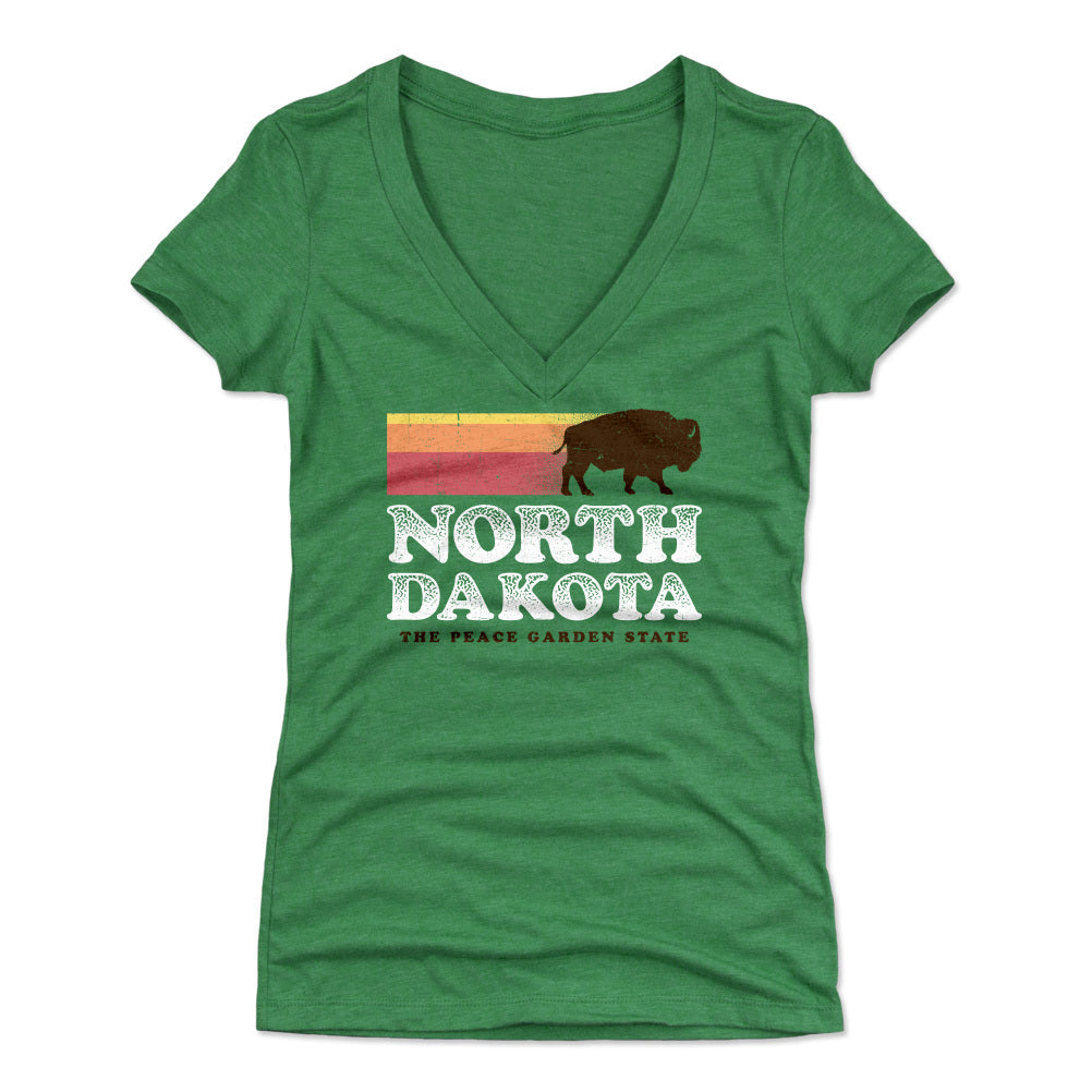 North Dakota Women's V-Neck T-Shirt | 500 LEVEL