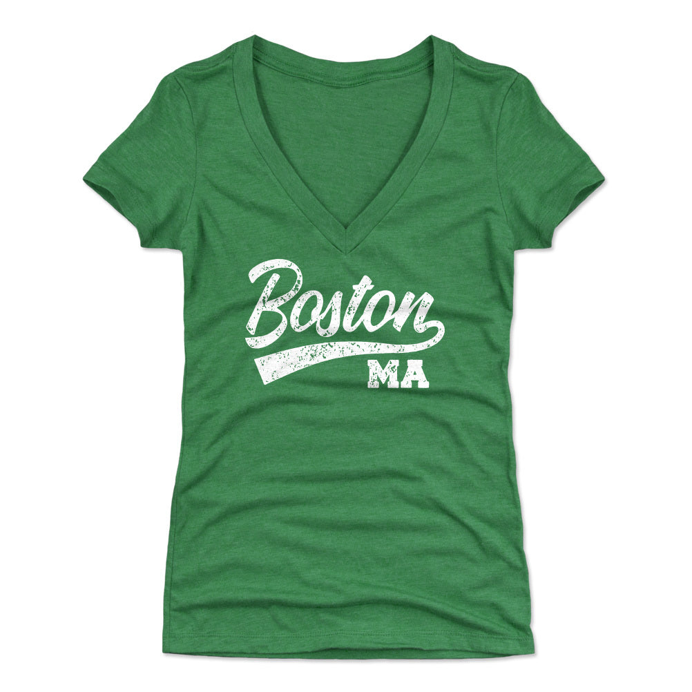 Boston Women's V-Neck T-Shirt | 500 LEVEL