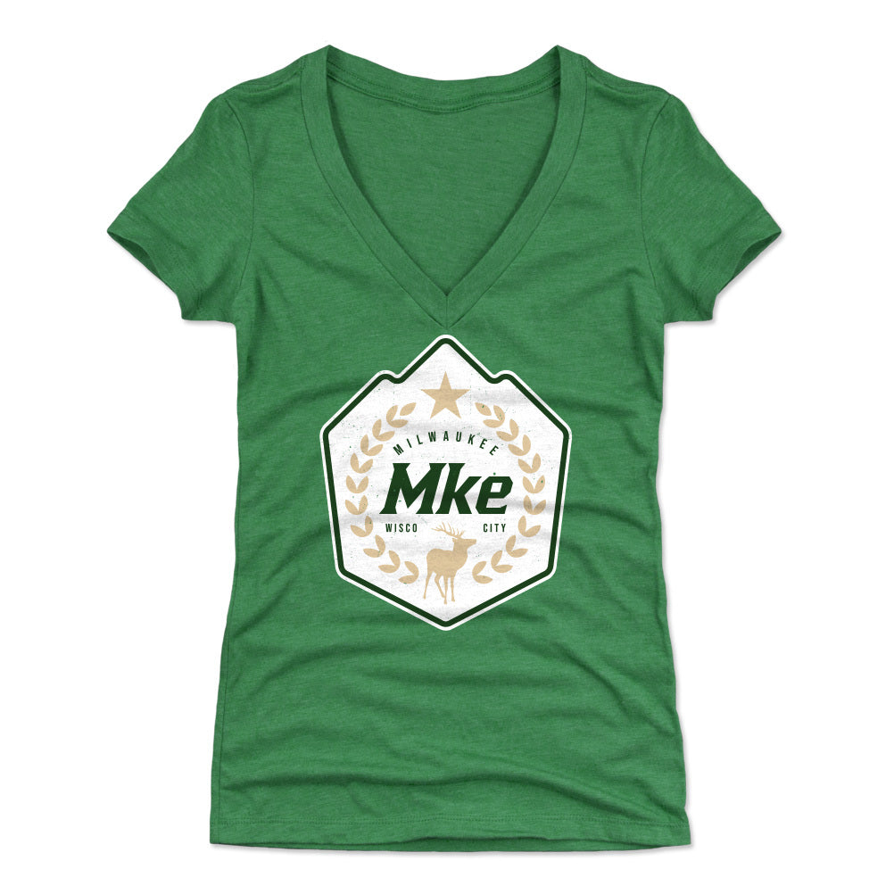 Milwaukee Women's V-Neck T-Shirt | 500 LEVEL
