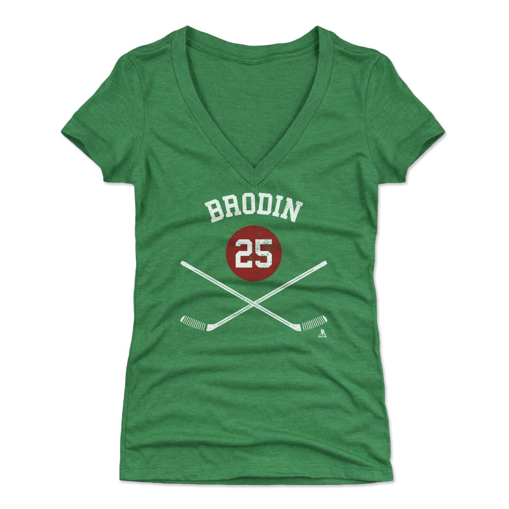 Jonas Brodin Women's V-Neck T-Shirt | 500 LEVEL