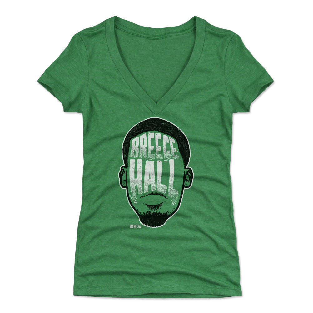 Breece Hall Women's V-Neck T-Shirt | 500 LEVEL