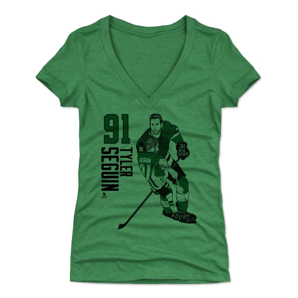 Tyler Seguin Women's V-Neck T-Shirt | 500 LEVEL