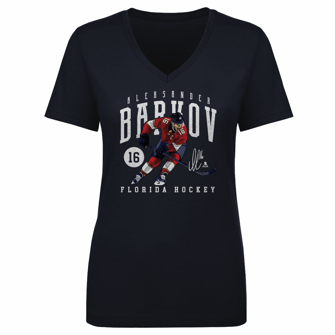 Aleksander Barkov Women's V-Neck T-Shirt | 500 LEVEL