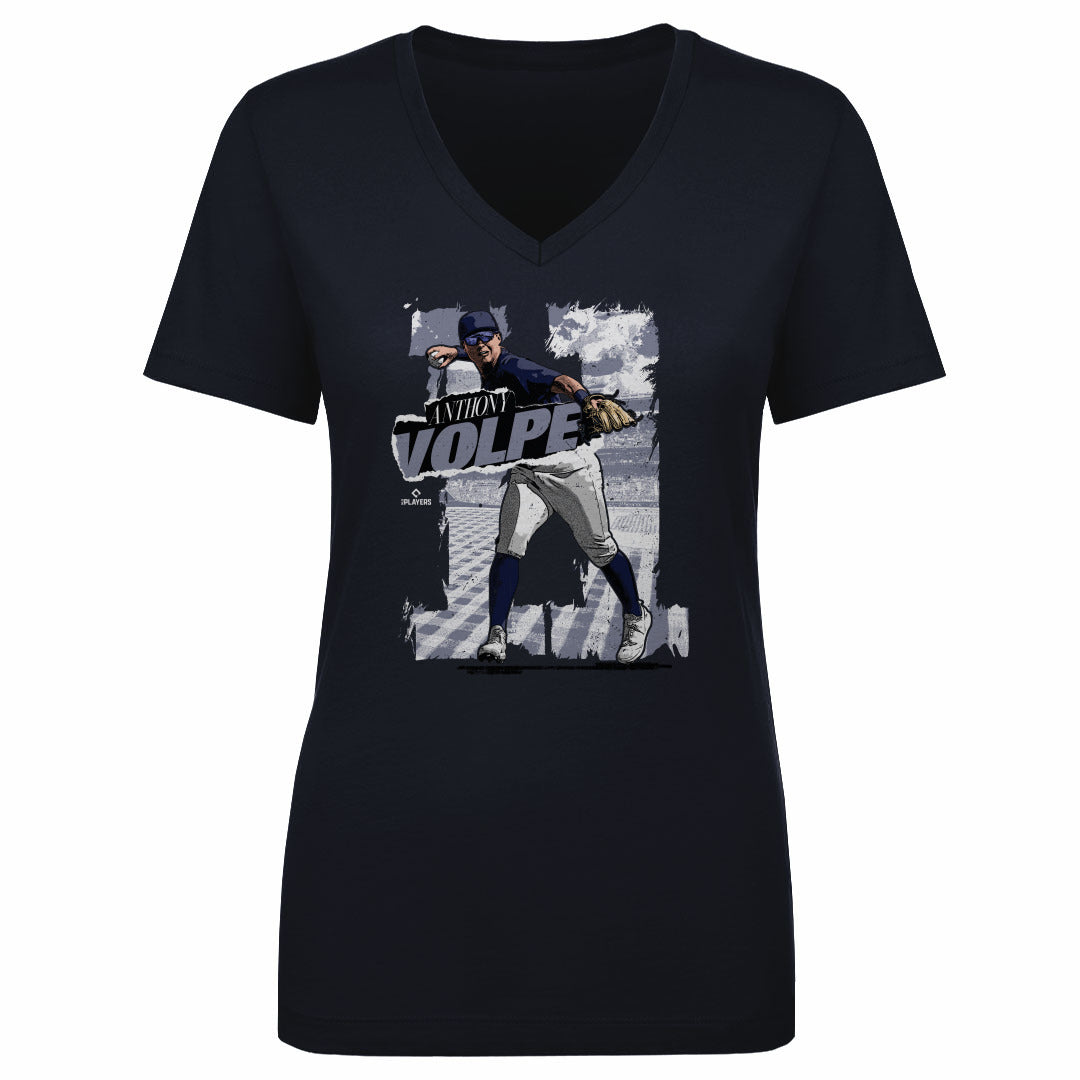 Anthony Volpe Women's V-Neck T-Shirt | 500 LEVEL